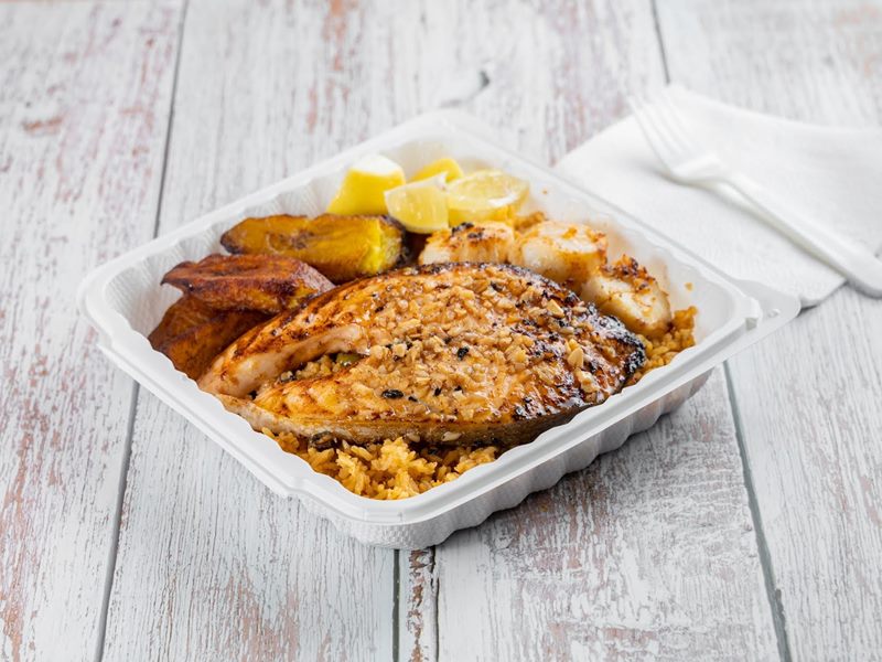 Devin's Fish & Chips food
